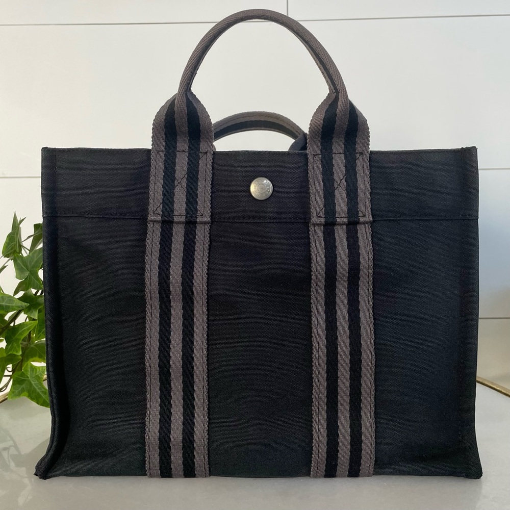 HERMÈS Fourre-Tout Toile Tote Bag | HERMÈS Canvas Tote Bag